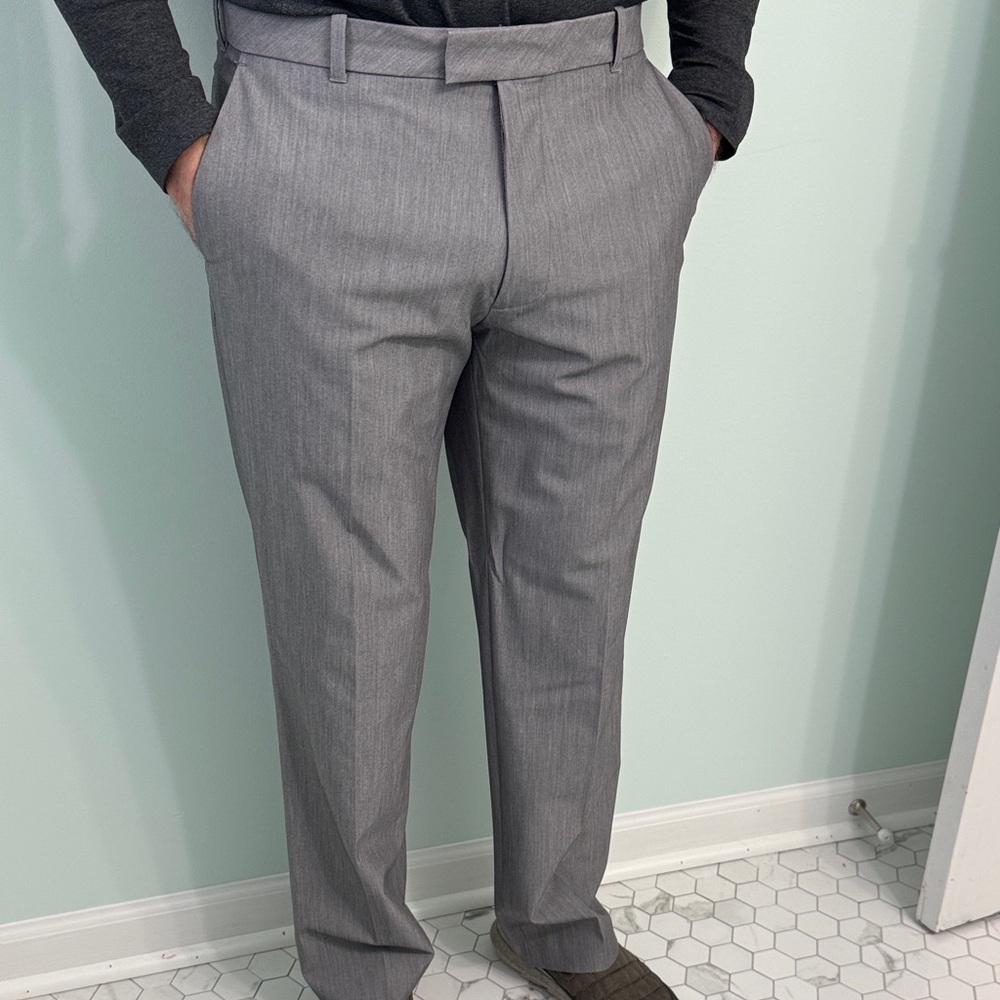 Van Heusen Charcoal Dress Pants